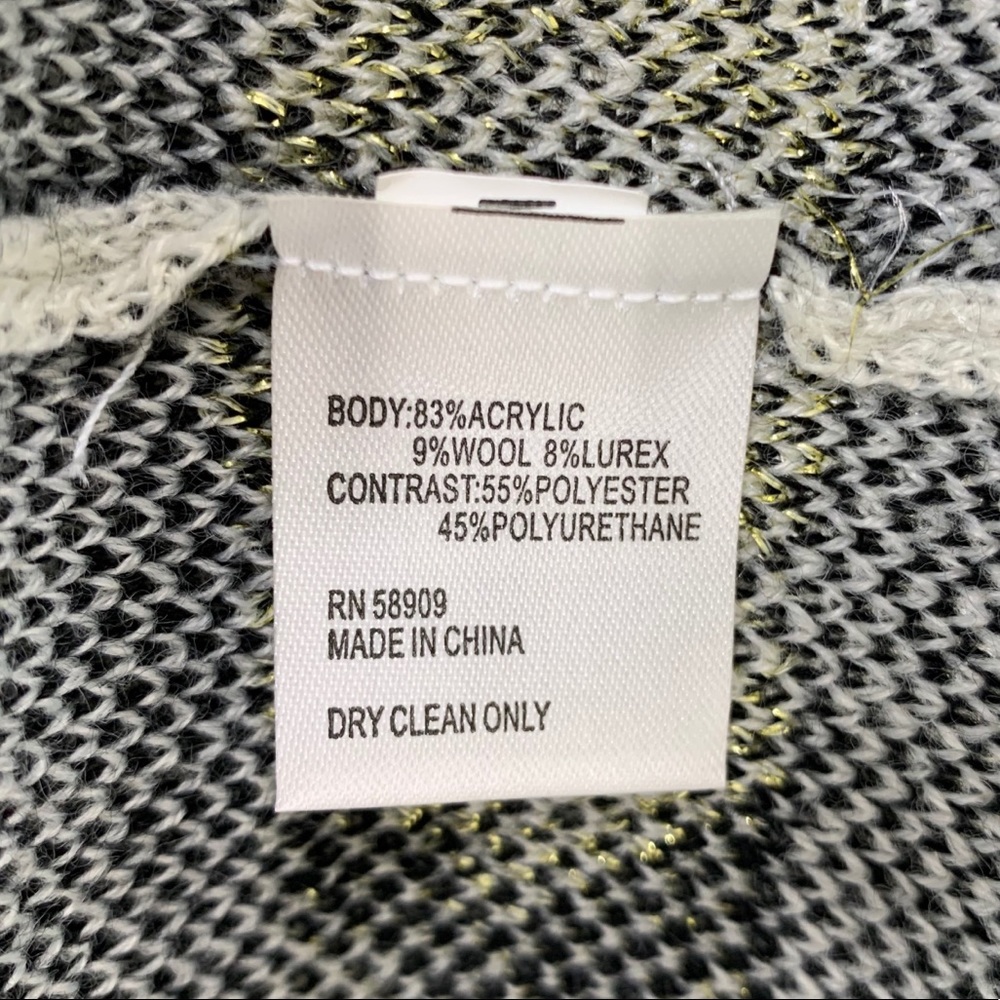 Gianni Bini Tribal Aztec Print Cardigan size small - Picture 6 of 8